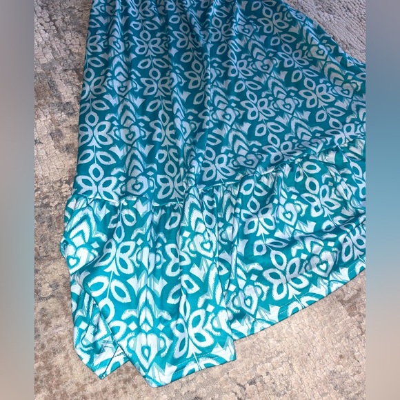 SHEIN Teal Patterned Women's Dress Size large - Picture 2 of 4